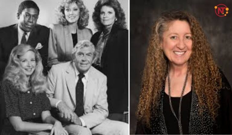 Young Cindi Knight in the 1980s when she met Andy Griffith - NEWS TAKER