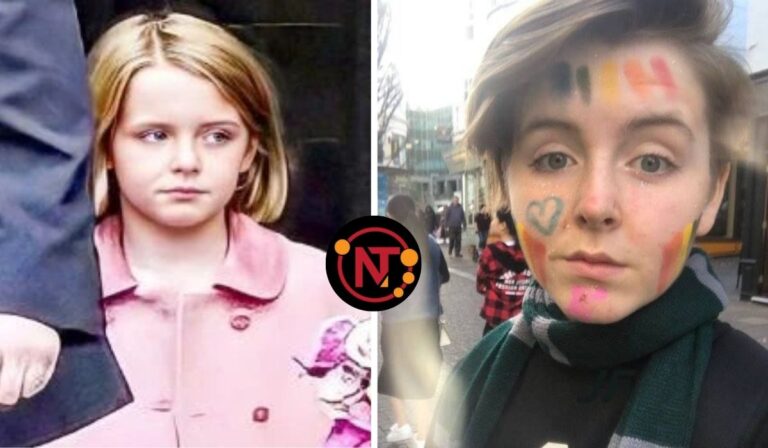 Young Beatrice McCartney with Paul McCartney at a public event - NEWS TAKER