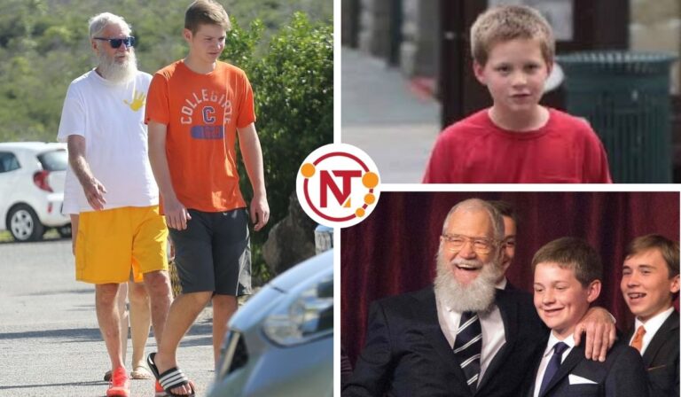 Harry Joseph Letterman as a teenager, walking outdoors with his father and more - NEWS TAKER