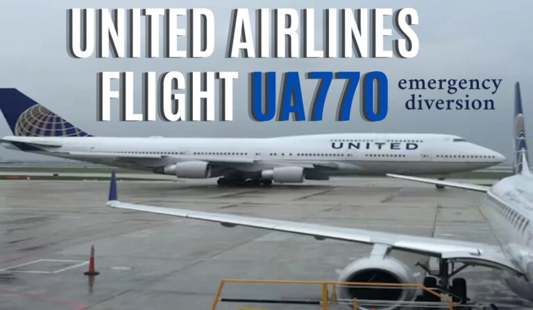 Passengers exiting UA770 after emergency landing at Denver International - NEWS TAKER