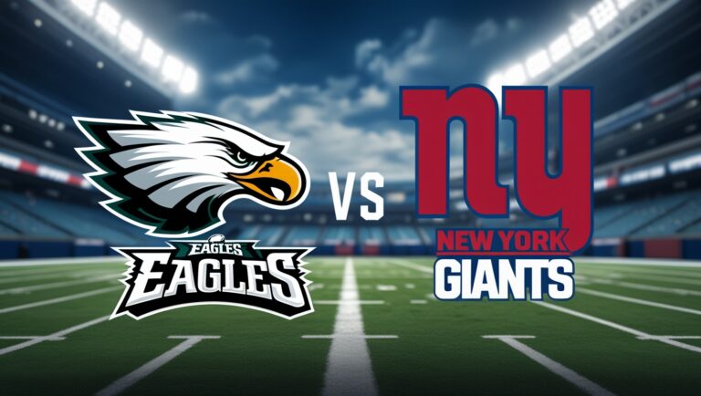 philadelphia eagles vs new york giants match player stats