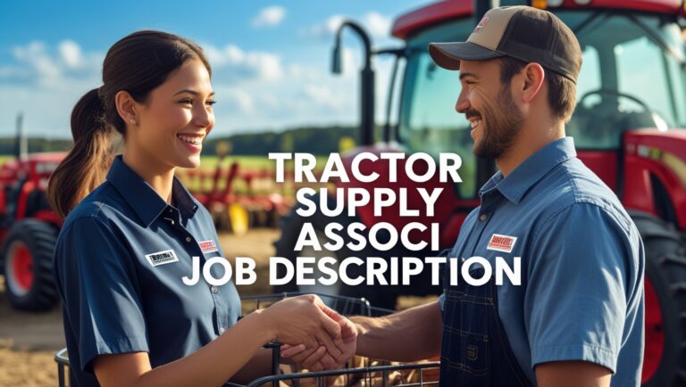 Tractor Supply Sales Associate Job Description