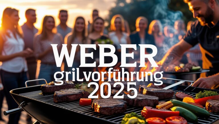 Weber Grillvorführung