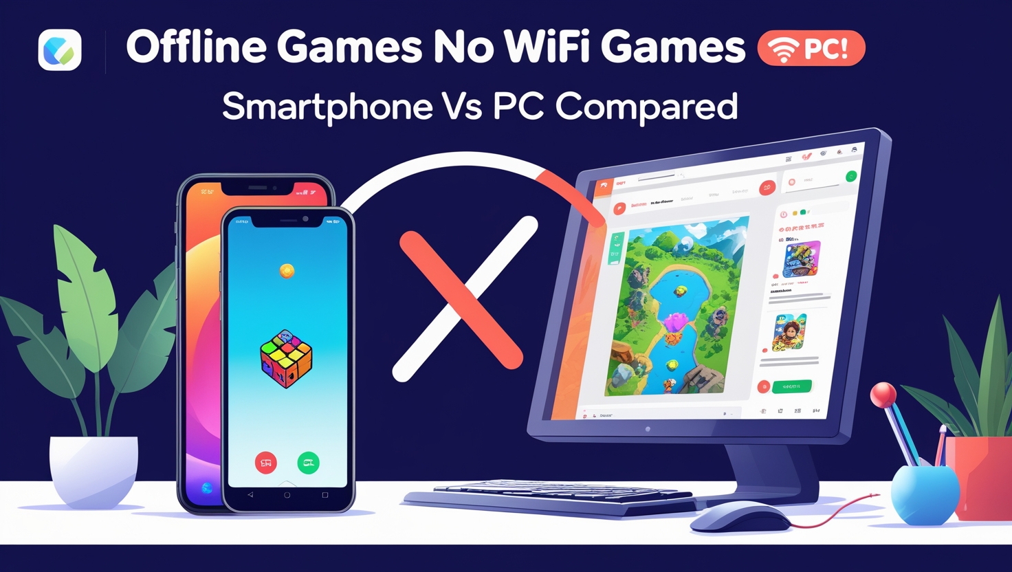 Offline Games No WiFi Games スマホ版とPC版の違