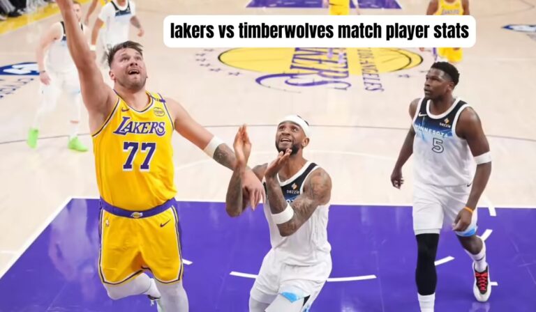 Lakers vs Timberwolves Full Match Stats
