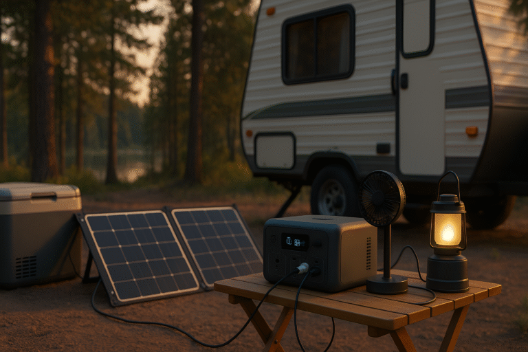 RV Setup Guide: Wiring a Battery Power Station for Weekend Trips