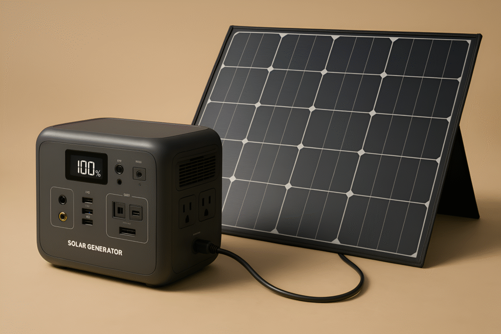 Solar Generator vs Solar Powered Generator: Are They the Same?