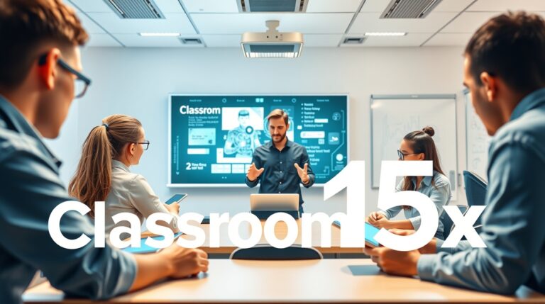 Classroom 15x: The Ultimate Smart Learning Solution for Modern Education Classroom 15x