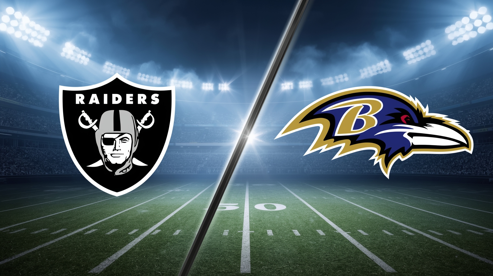 Las Vegas Raiders vs. Baltimore Ravens Match Player Stats