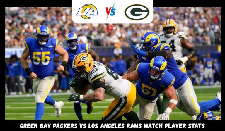 Green Bay Packers vs Los Angeles Rams Match Player Stats
