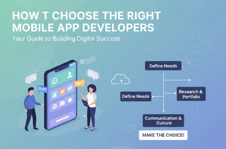 How to Choose the Right Mobile App Developers